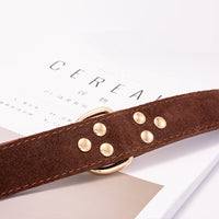 HKM-8129469 Adjustable Dog Collar - Sizes S to L (Neck 28-42 cm) with Varying Widths