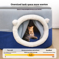 HKM-8131133 Cozy Closed Cat Nest for Winter - Available in Various Sizes