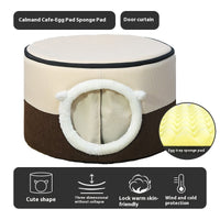 HKM-8131133 Cozy Closed Cat Nest for Winter - Available in Various Sizes