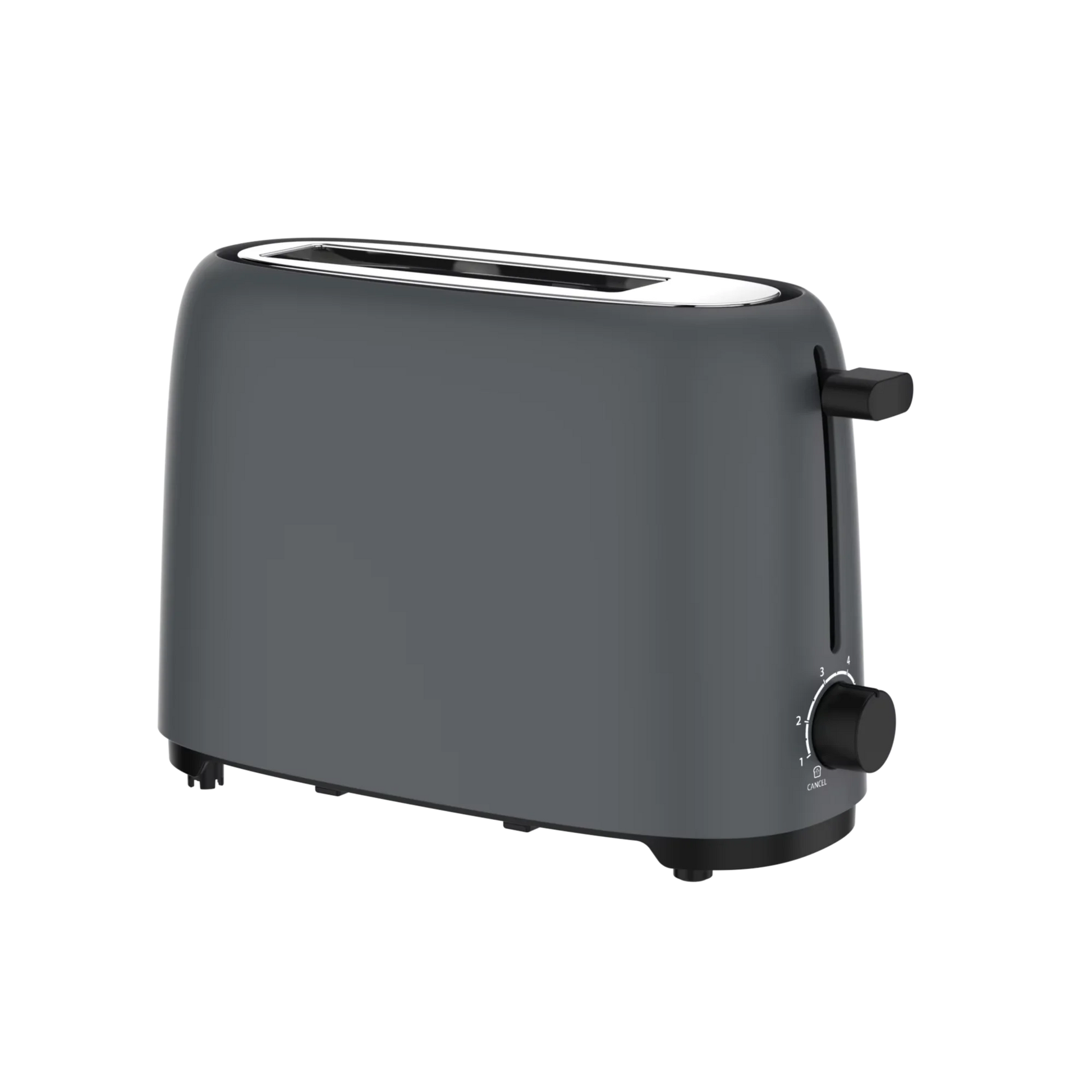 HKM-813139 Single Slot Cool Touch Toaster with Extra Wide Slot and 6 Browning Settings, Includes Removable Crumb Tray