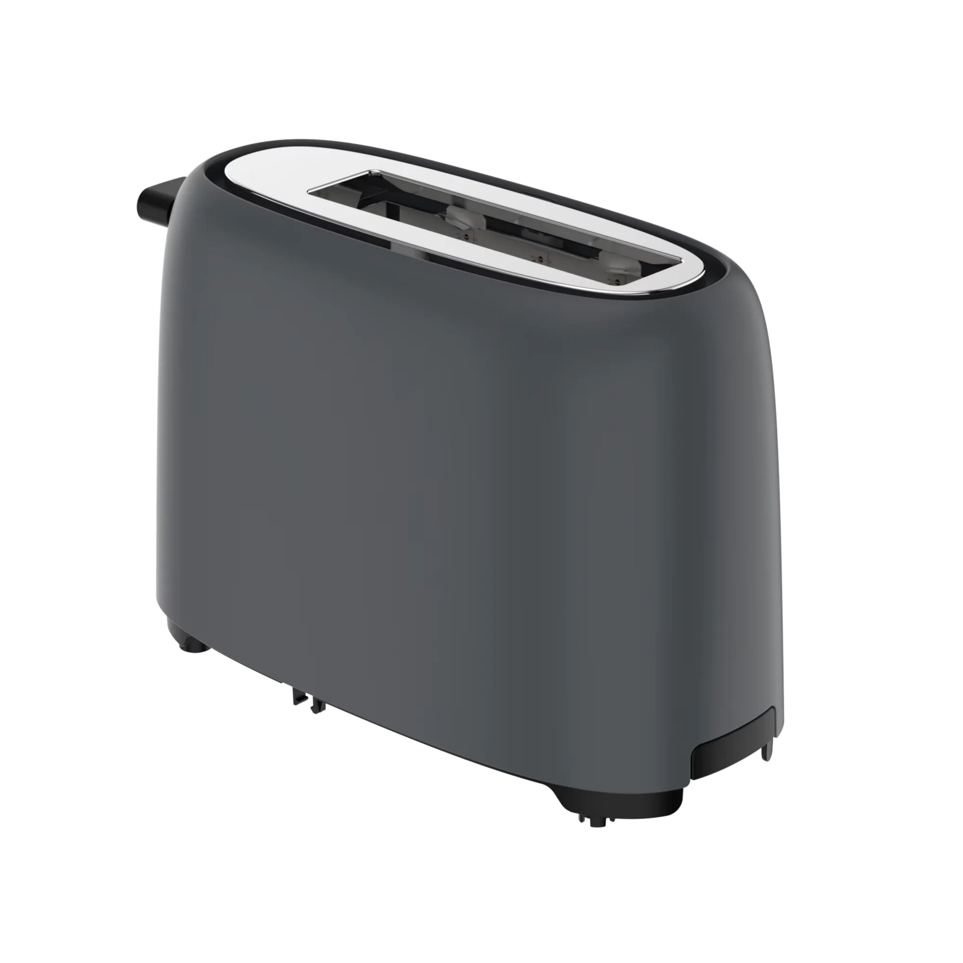 HKM-813139 Single Slot Cool Touch Toaster with Extra Wide Slot and 6 Browning Settings, Includes Removable Crumb Tray