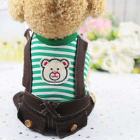 HKM-8131645 Casual Denim Four-Legged Clothing for Pets