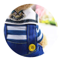 HKM-8131645 Casual Denim Four-Legged Clothing for Pets