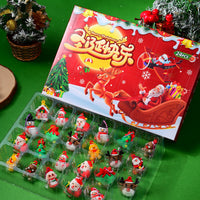 HKM-813203 Dongdongle Christmas Gift Set – Creative Cartoon Toy Blind Box for Kids, Interactive PVC Fun for Ages 7-14