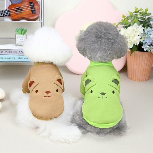 HKM-8132541 Teddy Pet Two-Leg Sweater for Dogs - Multiple Colors Available