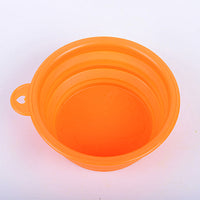 HKM-8133437 Portable Folding Pet Bowl in Food-Grade Silica Gel ¨C Compact, Lightweight, Multiple Colors