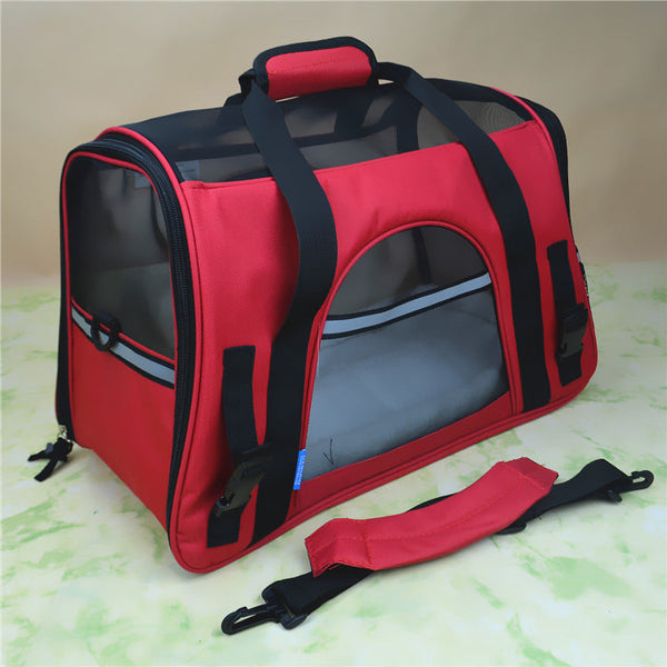 HKM-8133693 Breathable Portable Pet Carrier Handbag for Small Dogs and Cats in Multiple Colors