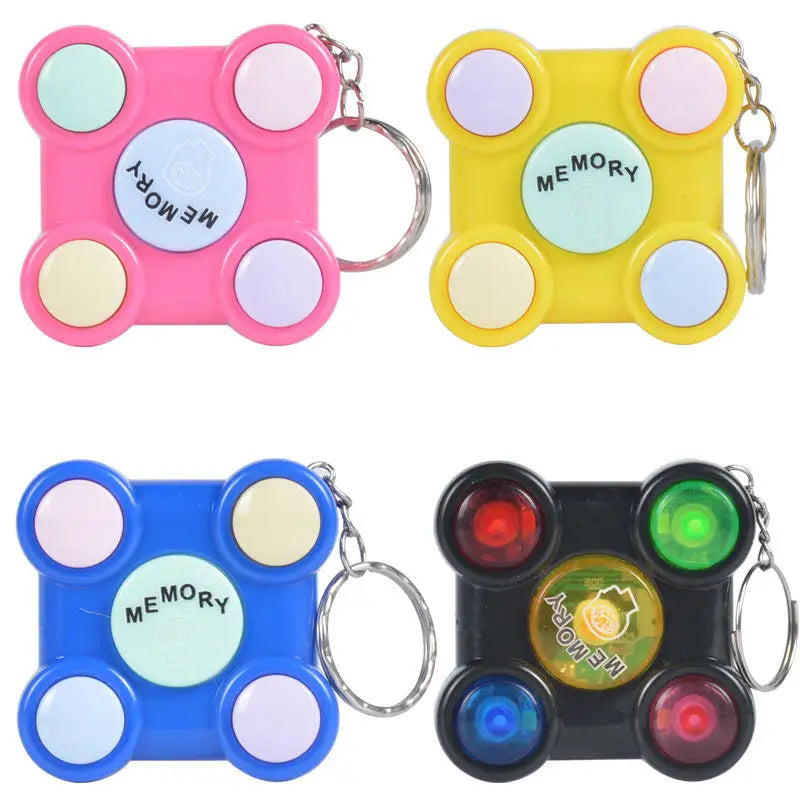 HKM-813395 Square Memory Game Console for Brain Training and Hand-Eye Coordination - Educational Toy for All Ages