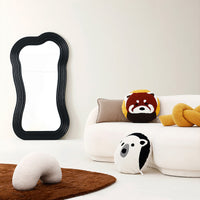 HKM-813459 Cute Round Cartoon Pillow for Kids - 50cm Plush Cushion featuring Red Panda, Koala, and Polar Bear Designs