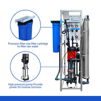 HKM-813587 Automatic Reverse Osmosis Water Purification System - 250 L/h Direct Drinking Water Filter