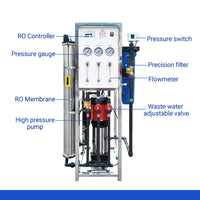 HKM-813587 Automatic Reverse Osmosis Water Purification System - 250 L/h Direct Drinking Water Filter