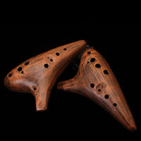 HKM-813651 Elegant Retro Ocarina with Bass Playing Feature
