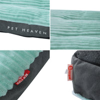 HKM-8137277 Removable and Washable Pet Sleeping Cushion in Silver, Green, and Blue Grey Options
