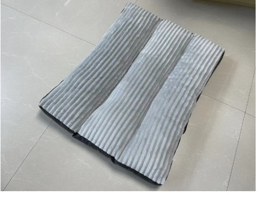 HKM-8137277 Removable and Washable Pet Sleeping Cushion in Silver, Green, and Blue Grey Options