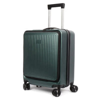 HKM-813779 Smart Carry-On Trolley Bag with Laptop Compartment and Front Pocket Design