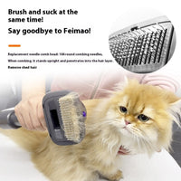 HKM-8138813 Pet Grooming Suction Head Accessories Set for Shaving and Brushing Various Coat Lengths
