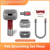 HKM-8138813 Pet Grooming Suction Head Accessories Set for Shaving and Brushing Various Coat Lengths