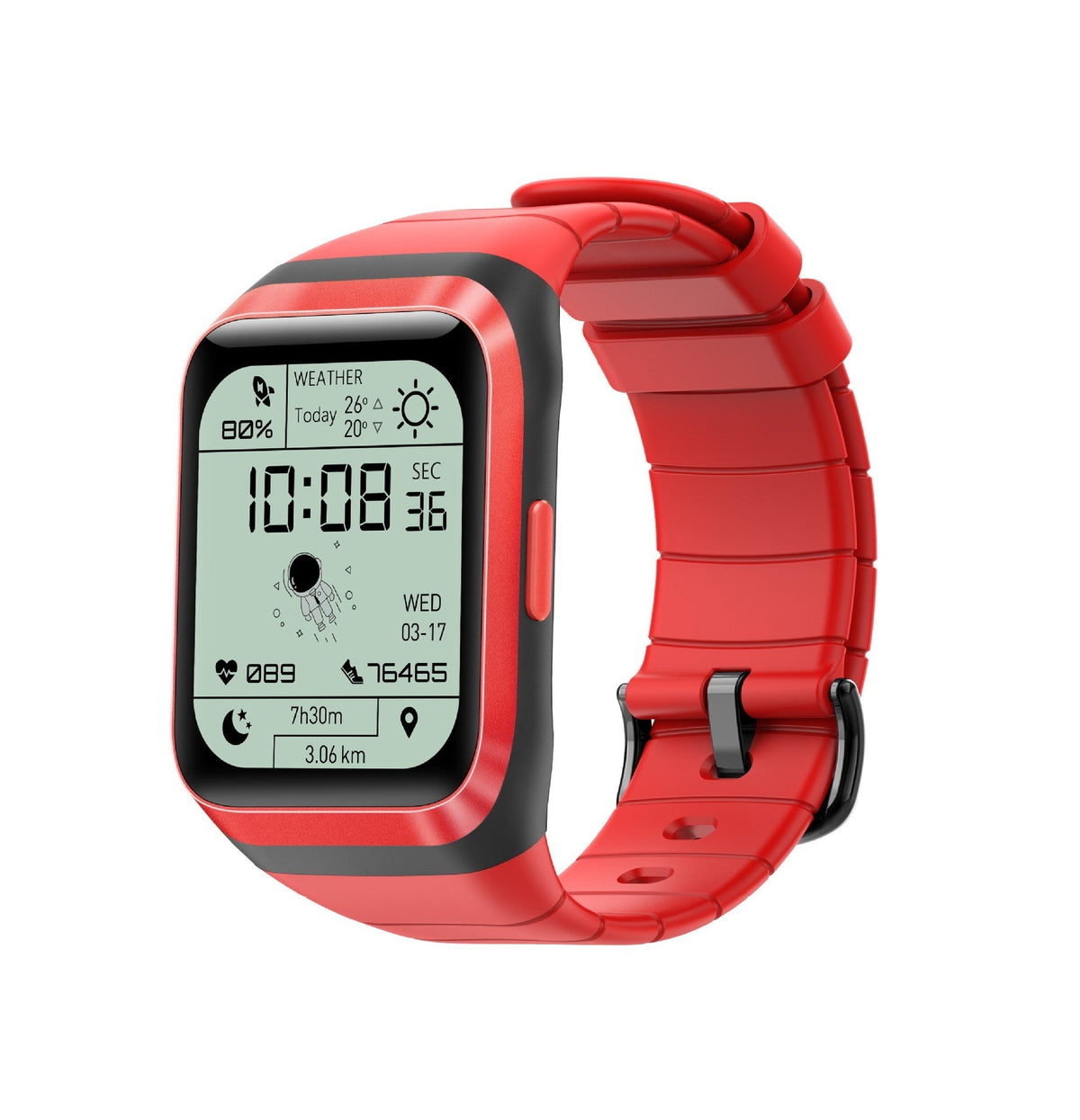 HKM-813907 Outdoor Sports Smart Watch with Triple Positioning and Waterproof Design