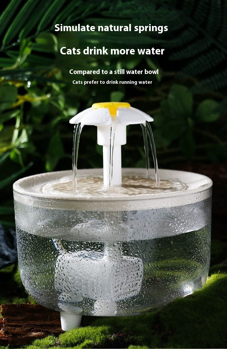 HKM-8139197 Automatic Cat Water Fountain with Constant Temperature and 1000ml Capacity