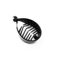 HKM-813971 Twist Hair Clips and Ponytail Claw Clips in Black - 2CM Wide Plastic Design