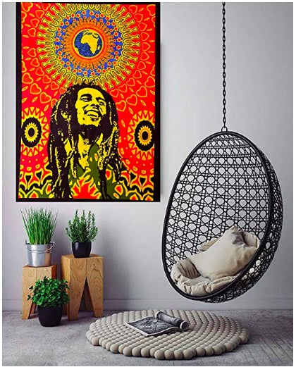 HKM-814099 European Designer Cotton Tapestry Print in Polyester Material