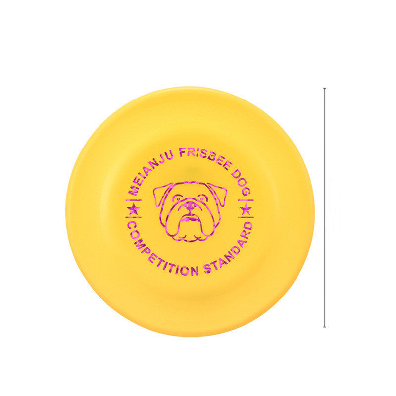 HKM-8141629 Floating and Throwing Pet Toy Training Tray - TPR Disc Available in Multiple Color Options