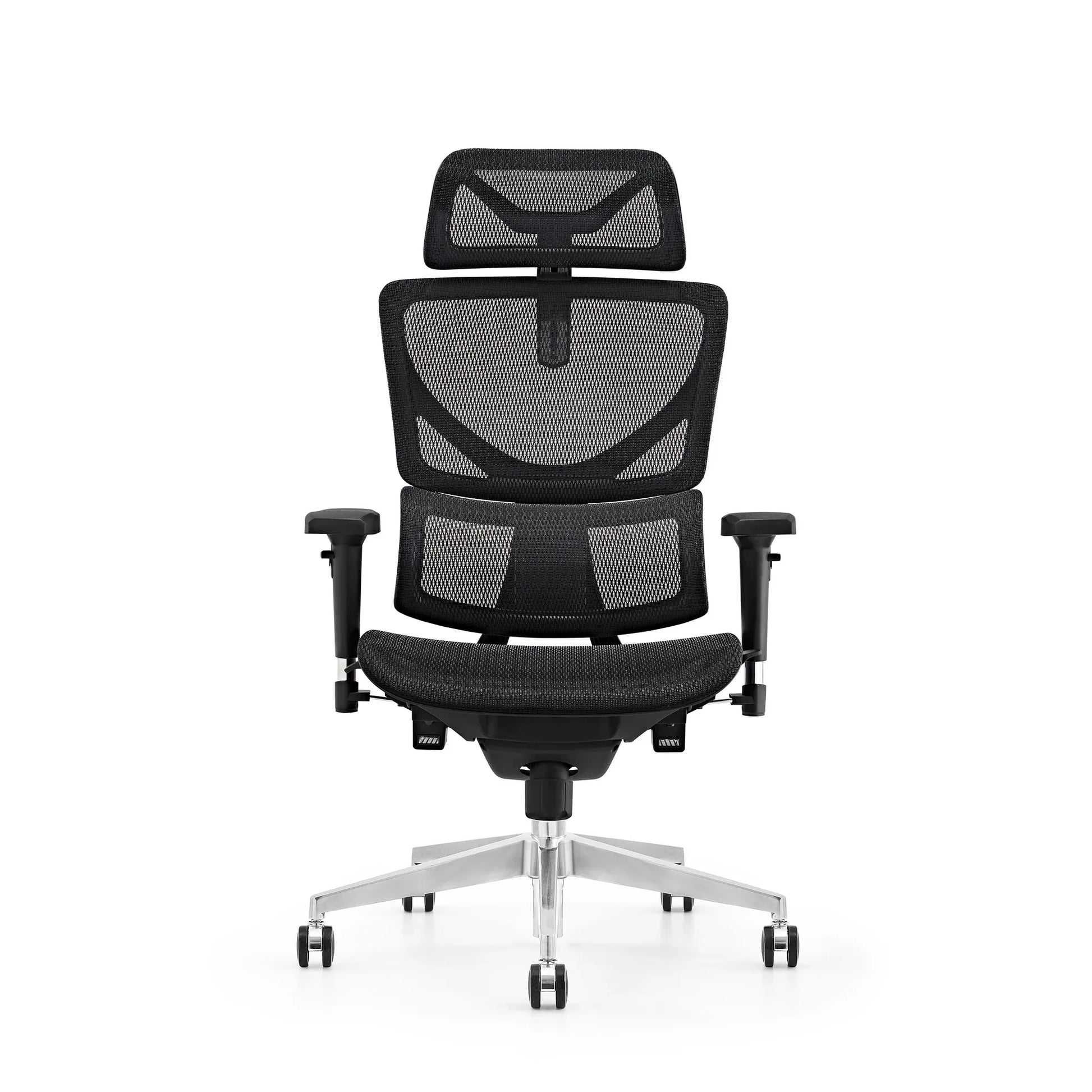 HKM-814163 Ergonomic Adjustable Mesh Executive Office Chair with Footrest and 3D Armrests