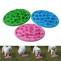 HKM-8143165 Interactive Slow Feeding Bowl for Cats and Small Dogs - Stimulates Mind and Reduces Eating Speed