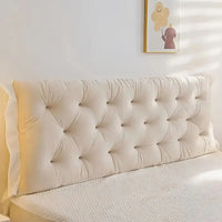 HKM-814547 Adjustable Headboard Pillow with Natural Cotton Filling - 1.2m Length, Multiple Colors Available