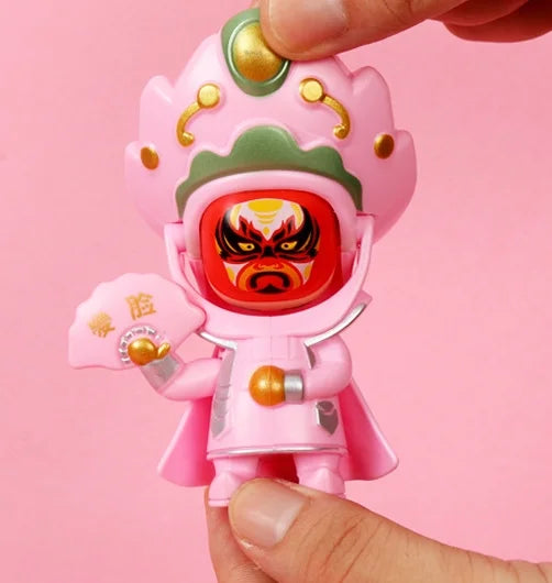 HKM-814675 Sichuan Opera Face Change Traditional Cultural Action Figure Doll