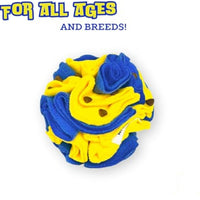 HKM-8147133 Interactive Foraging Dog Puzzle Ball ¨C Enrichment Toy for Visual Stimulation in Dogs