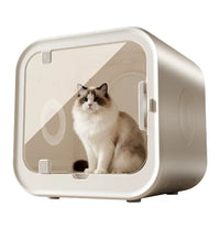 HKM-814803 Automatic Pet Hair Dryer with Soothing Window for Dogs and Cats, Eco-Friendly Plastic Design