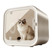 HKM-814803 Automatic Pet Hair Dryer with Soothing Window for Dogs and Cats, Eco-Friendly Plastic Design
