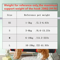 HKM-8148413 Pet Grooming Hammock for Cats and Dogs - Nail Trimming Restraint Bag for Bathing and Grooming