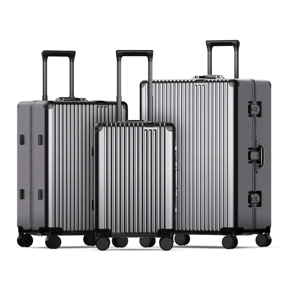 HKM-814931 20 Inch Carry-On PC Trolley Case with Aluminium Frame for Stylish Travel
