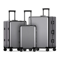 HKM-814931 20 Inch Carry-On PC Trolley Case with Aluminium Frame for Stylish Travel