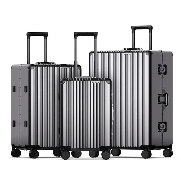 HKM-814931 20 Inch Carry-On PC Trolley Case with Aluminium Frame for Stylish Travel