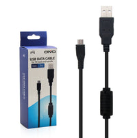 HKM-814931 Compact PS4 Wireless Game Controller USB Charging Cable - Durable Plastic, Easy to Store