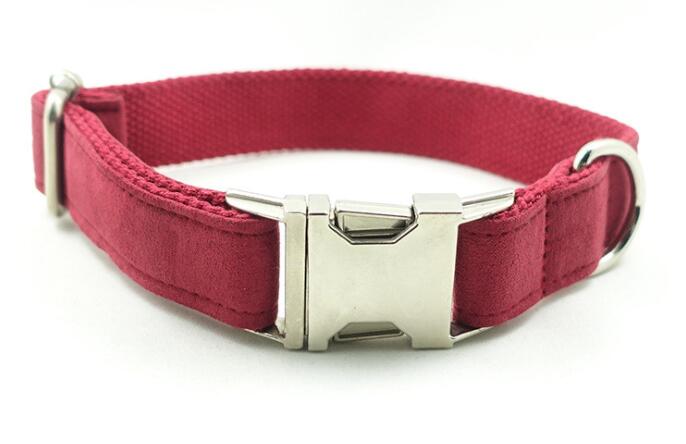 HKM-8150717 Durable Polyester Dog Traction Collar for Secure Leash Control