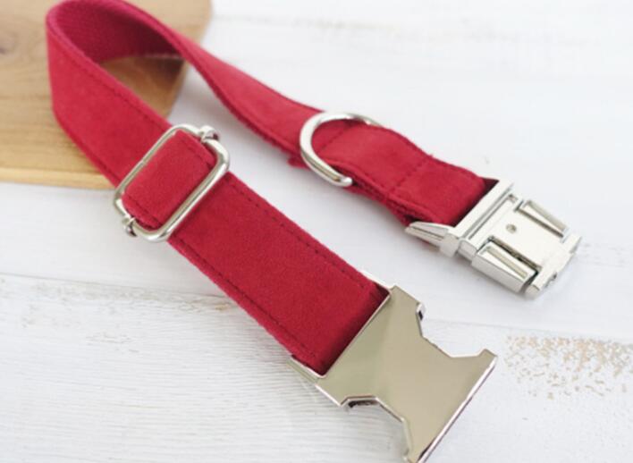 HKM-8150717 Durable Polyester Dog Traction Collar for Secure Leash Control