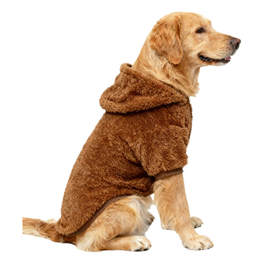 HKM-8153277 Double-Faced Fleece Clothing for Medium to Large Dogs - Unisex, Available in Multiple Colors & Sizes