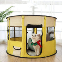 HKM-8153533 Removable Oxford Cloth Pet House with Breathable Net Design for Dogs and Cats