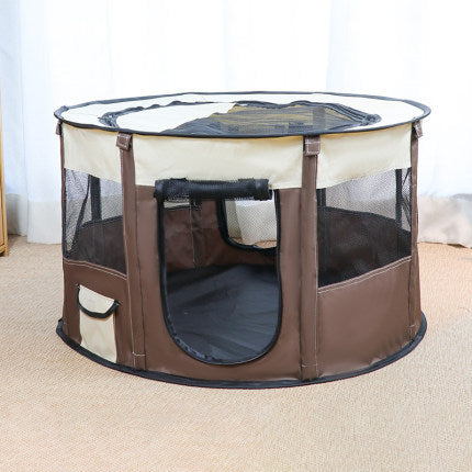 HKM-8153533 Removable Oxford Cloth Pet House with Breathable Net Design for Dogs and Cats
