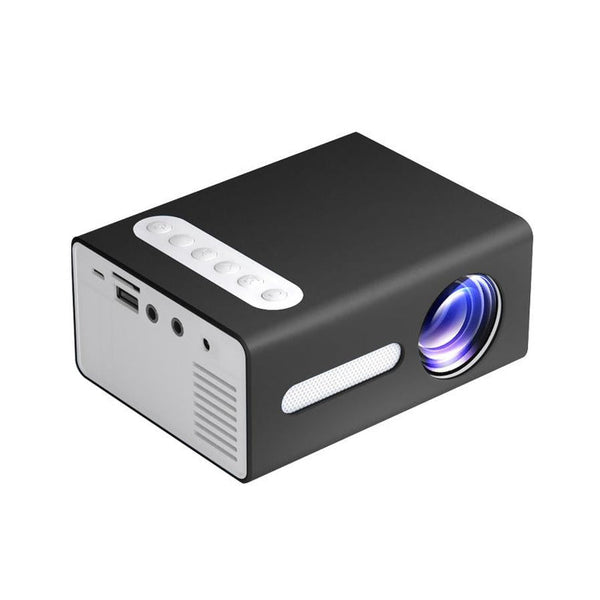 HKM-815379 Compact 1080P Mini Projector for Home Office with LED Technology and Various Input Ports