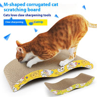 HKM-8154685 Cat Scratch Board - Innovative Corrugated Paper Designs for Claw Grinding