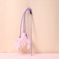 HKM-8155325 Interactive Cat Toy Teaser with Plush Feathers and Bells for Boredom Relief