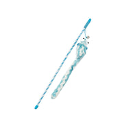 HKM-8155325 Interactive Cat Toy Teaser with Plush Feathers and Bells for Boredom Relief