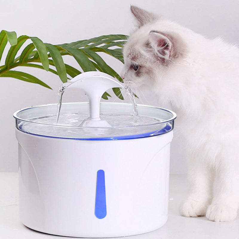 HKM-815571 Automatic Pet Drinking Fountain with LED Indicator for Cats and Dogs