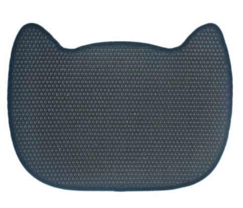 HKM-8156349 Non-Slip Cat Litter Mat for Easy Cleanup, Anti-Skid EVA Design, Available in Multiple Colors