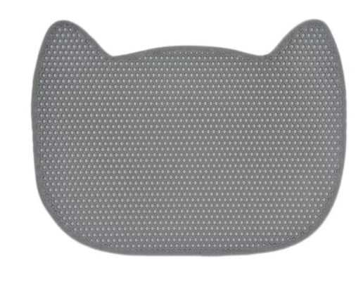 HKM-8156349 Non-Slip Cat Litter Mat for Easy Cleanup, Anti-Skid EVA Design, Available in Multiple Colors